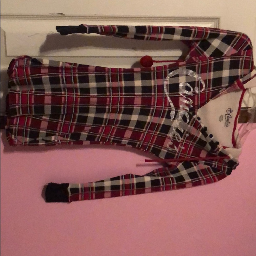 A long sleeve sweatshirt